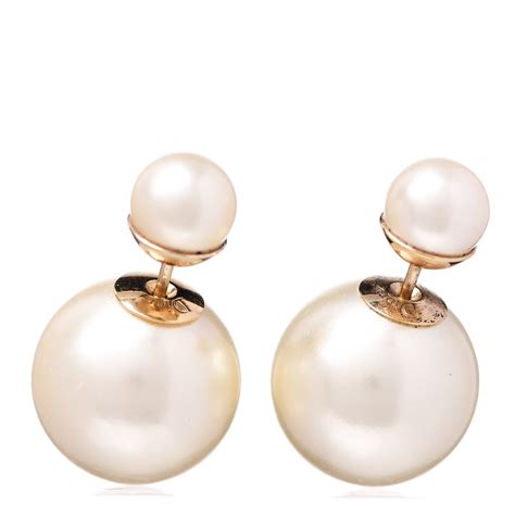 dior pearl earring|christian mise en dior earrings.